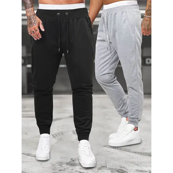Calça Jogger Moletom Unissex Tecido Grosso - Casual, Confortável e Ideal para o Inverno!