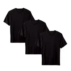 Camiseta Masculina Lisa Poliéster – Leve, Durável e Confortável para o Dia a Dia Casual