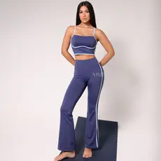 Conjunto Fitness Feminino Poliamida 3D Confortável  Estiloso Ideal para Treinos e Atividades Físicas