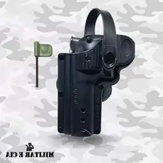 Coldre Preto De Cintura Para Revolver 38 6 Tiros SÓ COLDRES