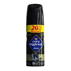 Polidor De Sapato Líquido, Preto Ingleza original Frasco 60ml, polidor de couro, Tênis, Jaqueta