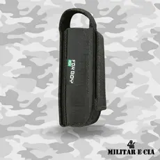Porta Canivete Tático Preto Básico