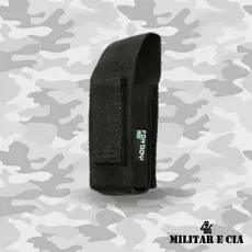 Porta Gás Spay De Pimenta Tático Preto