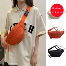 Unissex Trendy Crossbody Bolsa Pacote De Cintura De Grande Capacidade Para Esportes E Casuais 301