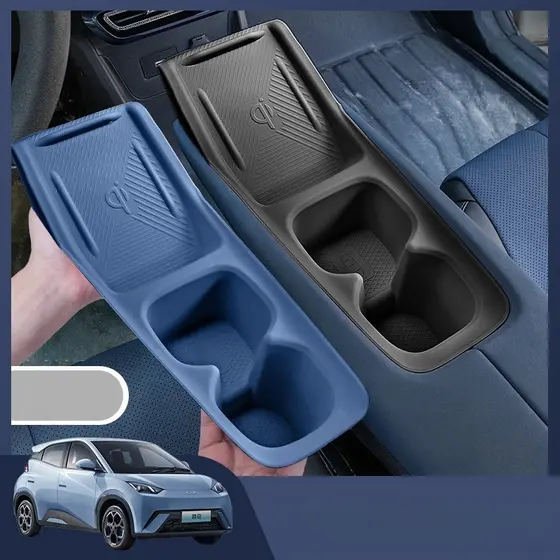 Porta-Copos Integrado para BYD Dolphin mini Acessório de Interior do Carro Anti-derrama