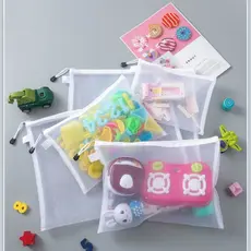 Sacola Organizadora A4/A5/A6 Kit 3/5/10 Para Peças Lego Quebra-Cabeça Papéis e Maquiagem - Armazene Tudo