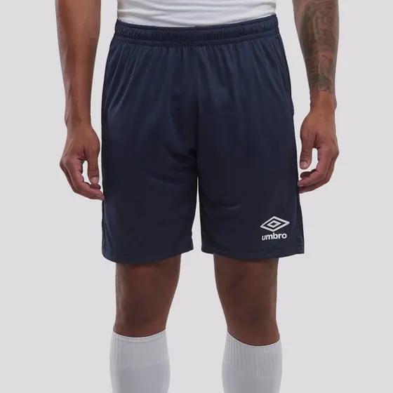 Calção Umbro Maximum Diamond Com Bolso Marinho