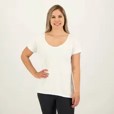 Camiseta Selene Dryfit Básica Feminina Branca