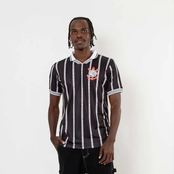 Camisa Corinthians N°10 Preta