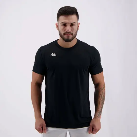 Camisa Kappa Modena Preta