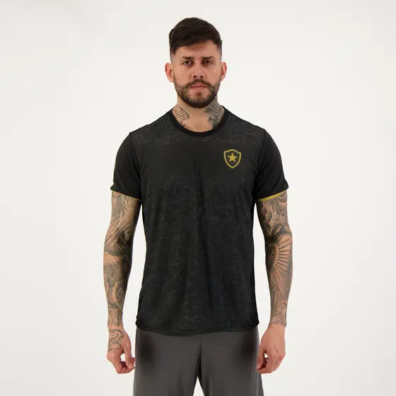 Camisa Botafogo Splash Preta