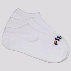 Kit Meia 3 Pares Fila Cano Curto Lisa Branco