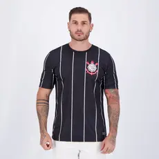Camisa Corinthians Dry Preta e Branca