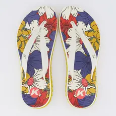 Chinelo Kenner Ibiza Jardim Feminino Branco