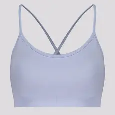 Top Hering Rajado Feminino Azul Claro