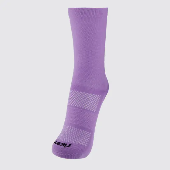Meia Rikam Cano Médio Colors Feminina Lilás
