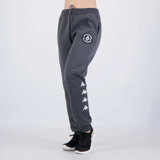 Calça Kappa Vasco Piquet Feminina Cinza