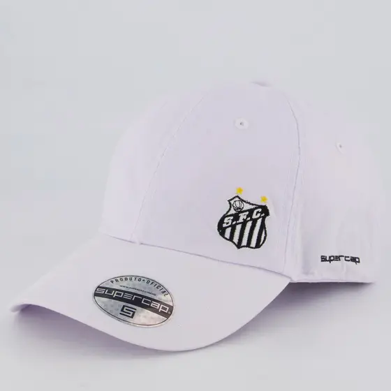 Boné Santos 6 Gomos Branco
