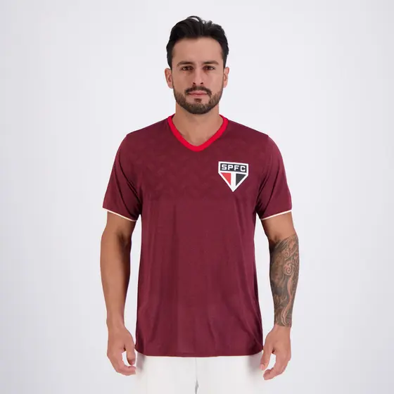 Camisa São Paulo Digno Bordô
