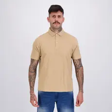 Polo Aramis Malha Tricot Bege