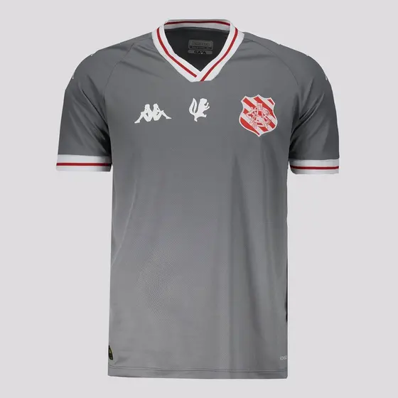 Camisa Kappa Bangu II 2025 Goleiro Cinza