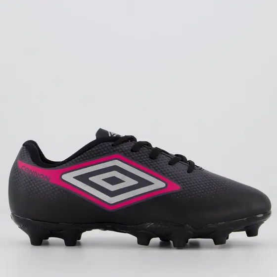 Chuteira Umbro Cannon Campo Juvenil Preto