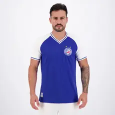Camisa Bahia Retrô Raglan Azul