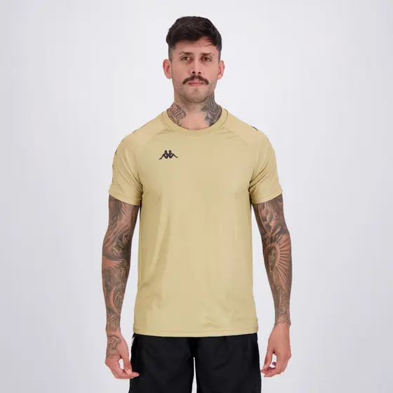 Camisa Kappa Sport Dourada