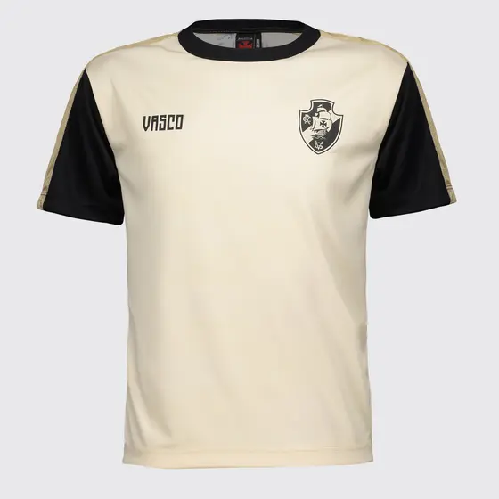 Camisa Vasco Estouro Infantil Bege