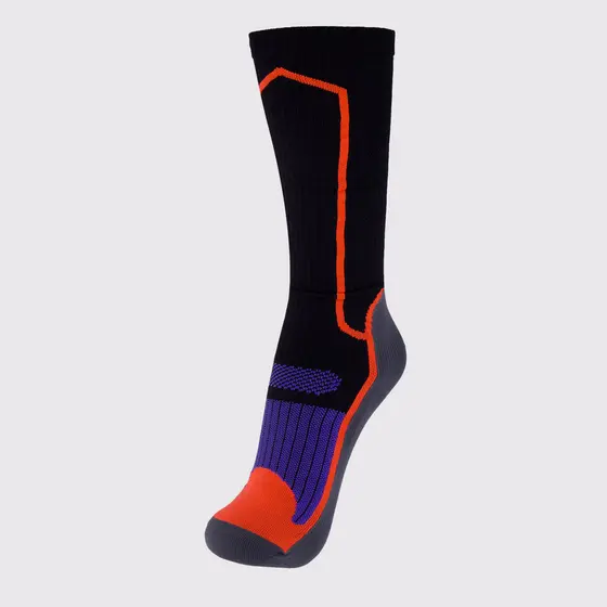 Meia Lupo Sport Napoli Running Cano Longo Preta