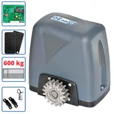 Motor Portão Rossi DZ Nano Turbo 600Kg 1/4 Deslizante Automático de Correr Eletrônico Com Abertura Rápida