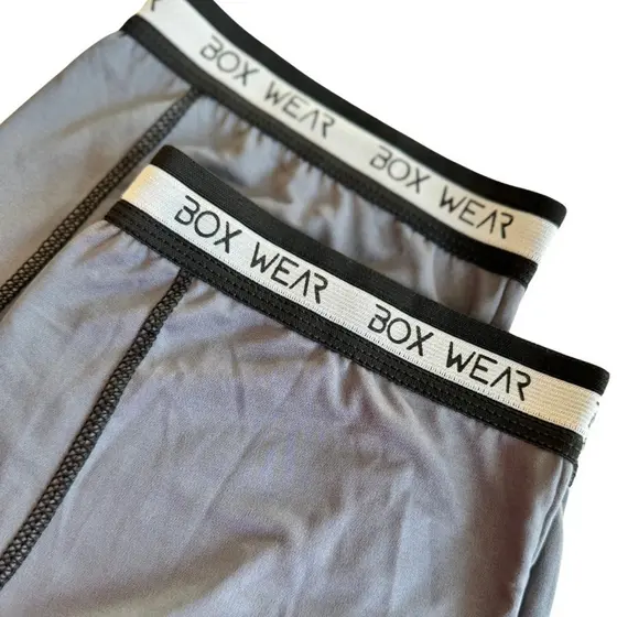 Kit 5 Cueca Box Masculina Microfibra Sem Costura Adulto Envio em 24h