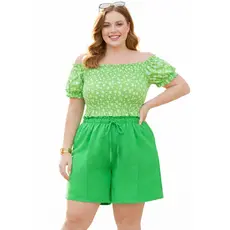 Short Feminino DUNA Plus Size soltinho verão casual várias cores