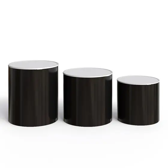 Kit 3 Potes Plástico Slim Para Organizar e Armazenar Alimentos Economia de Espaço