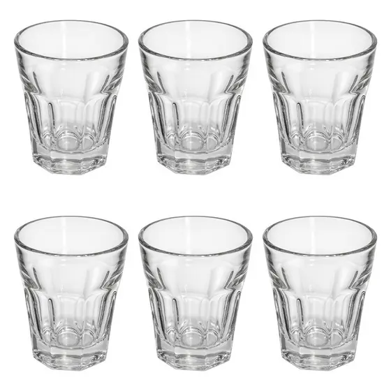 Kit Copos de Vidro 66ml Shot Copinho Para Bebida Licor Bar Festas