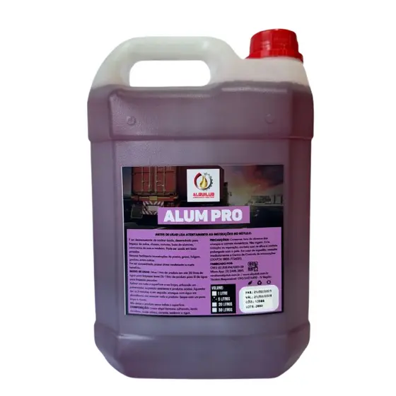 LIMPA ALUMINIO LIMPA BAU CONCENTRADO PRODUTO DESINCRUSTANTE  05 LITROS