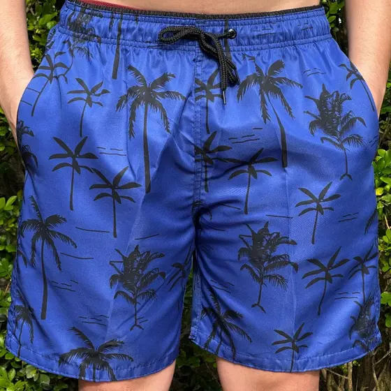 Short Tactel Grosso Masculino Tamanho Adulto Bermuda Para Praia Piscina Ou Academia