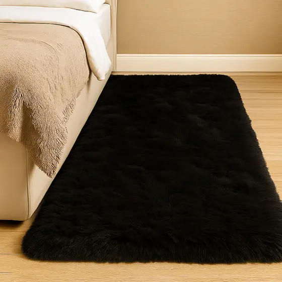 Tapete Passadeira Felpuda 2,00m X 0,60cm  Para Quarto Antiderrapante