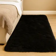 Tapete Passadeira Felpuda 2,00m X 0,60cm  Para Quarto Antiderrapante