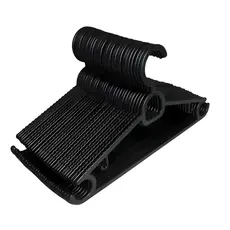 Kits Cabides Premium Luxo Pretos Reforçados Antideslizantes Alta Resistência
