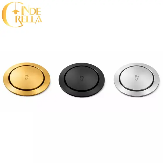 Ralo 10x10 Inteligente Redondo Click Anti Odor Anti Inseto Banheiro Aço Inox