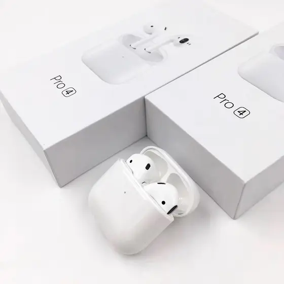 Fone De Ouvido Air Pro 4 TWS Sem Fio Bluetooth 5.3 Para iPhone e Android