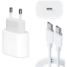 {ORIGINAL} Carregador Turbo iPhone 15, 16, 17 e Android COMPLETO (Cabo+Fonte)
