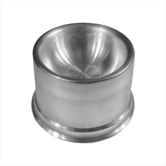 Comedouro 400ml  Alumínio Pesado Anatômico Cães Cachorro