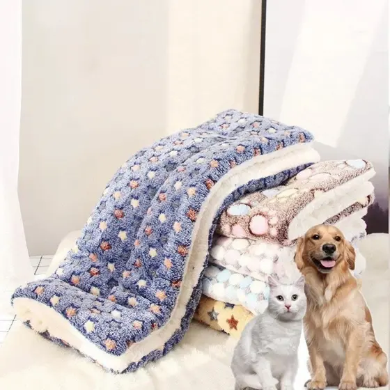 Caminha Pano Confortável para Cachorros e Gatos Multifuncional com Várias Estampas Disponíveis