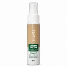 Creme Esfoliante Facial Bambu Colágeno Renovação da Pele 50g Inatiê