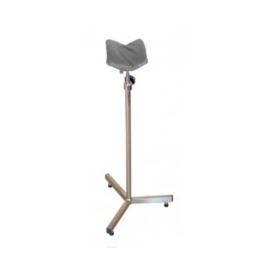 Suporte Para Braço Braçadeira Para Injeção Coleta de Sangue Inox Cinza