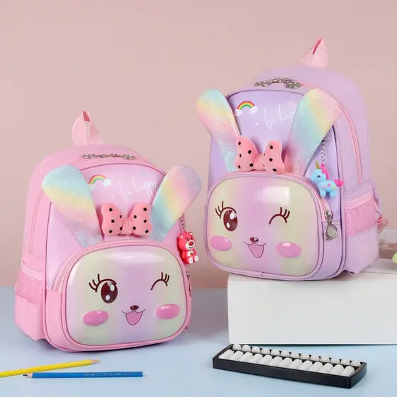 Mochila Infantil Escolar Repelente de Água Cartoon Moda Infantil Leve Adequado para Crianças do Jardim de Infância