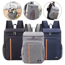 Mochila Térmica Impermeável De Grande Capacidade Cooler Portátil Piquenique Quente Frio 18L