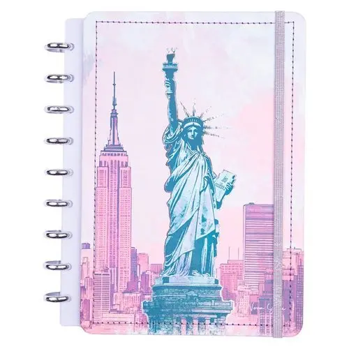 Caderno Formato Grande Capa Dura Reforcada Disco Reposicionavel Organizacao Practica Anotacoes Estudos